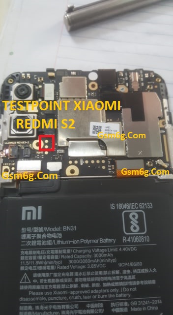 Edl Testpoint Xiaomi Redmi S2