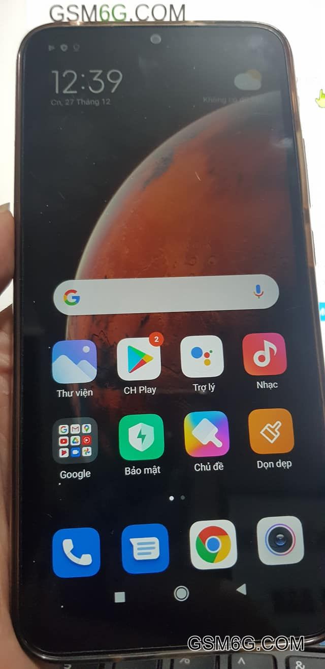 Xiaomi redmi 9A (9T) mở khóa tài khoản Micloud 2