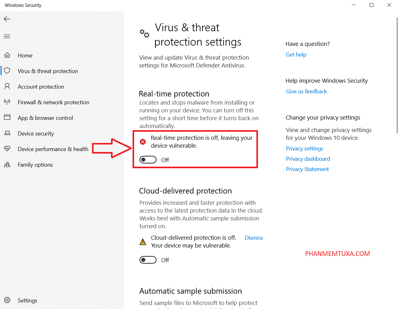 Hướng dẫn tắt hoàn toàn Windows Defender Antivirus (Windows security) 5