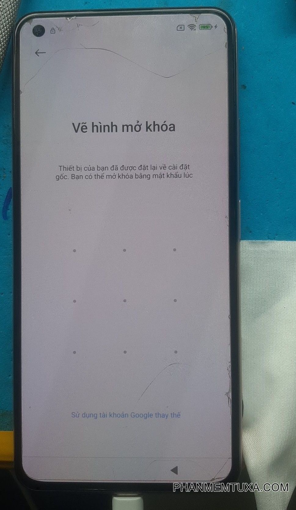 Xiaomi 11 Lite 5G NE treo Logo, Fix lỗi System has been Destroyed 3